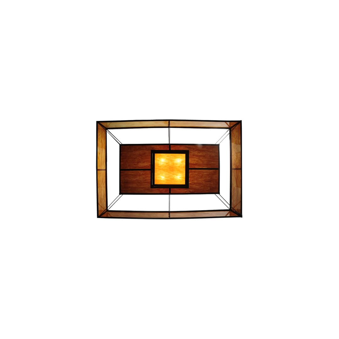 Fellowship 8 Light 72" Wide Flush Mount Ceiling Fixture