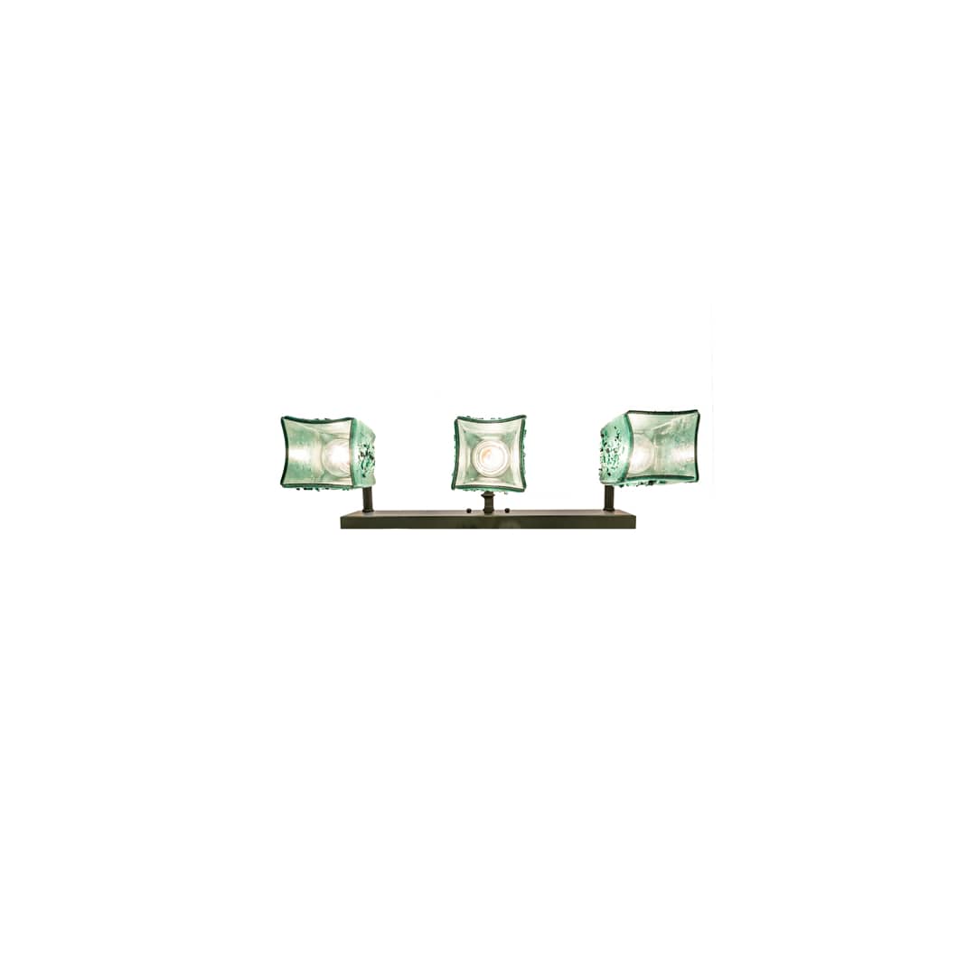 3 Light 12" Tall Wall Sconce