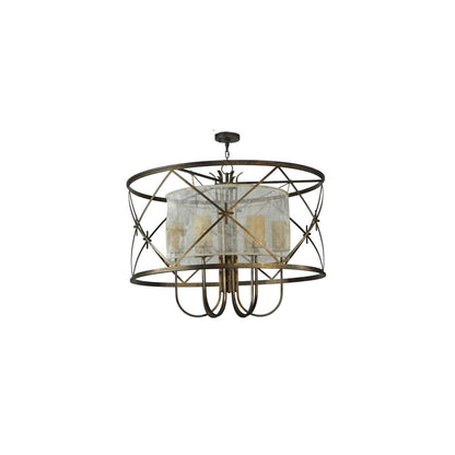 6 Light 48" Wide Pendant