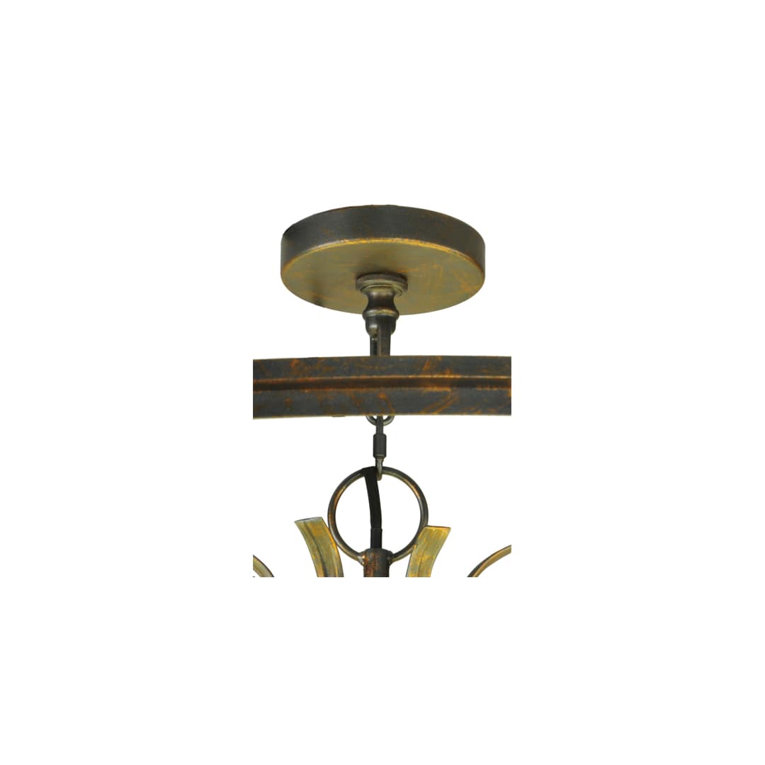 6 Light 48" Wide Pendant