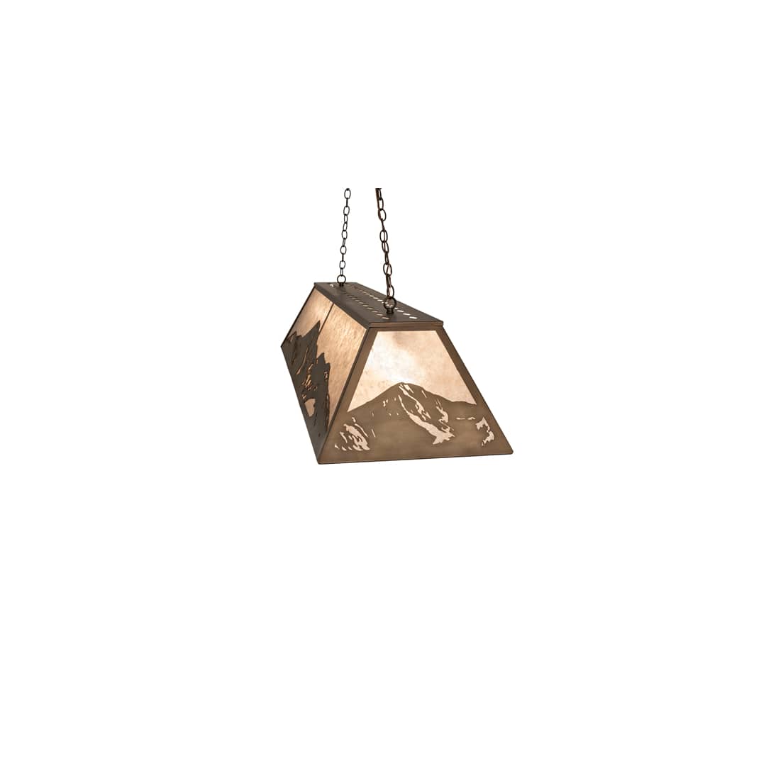 9 Light 61" Wide Linear Pendant
