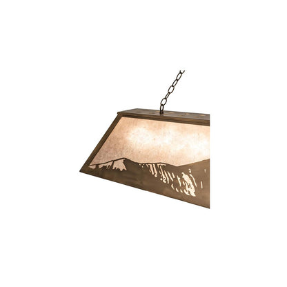 9 Light 61" Wide Linear Pendant