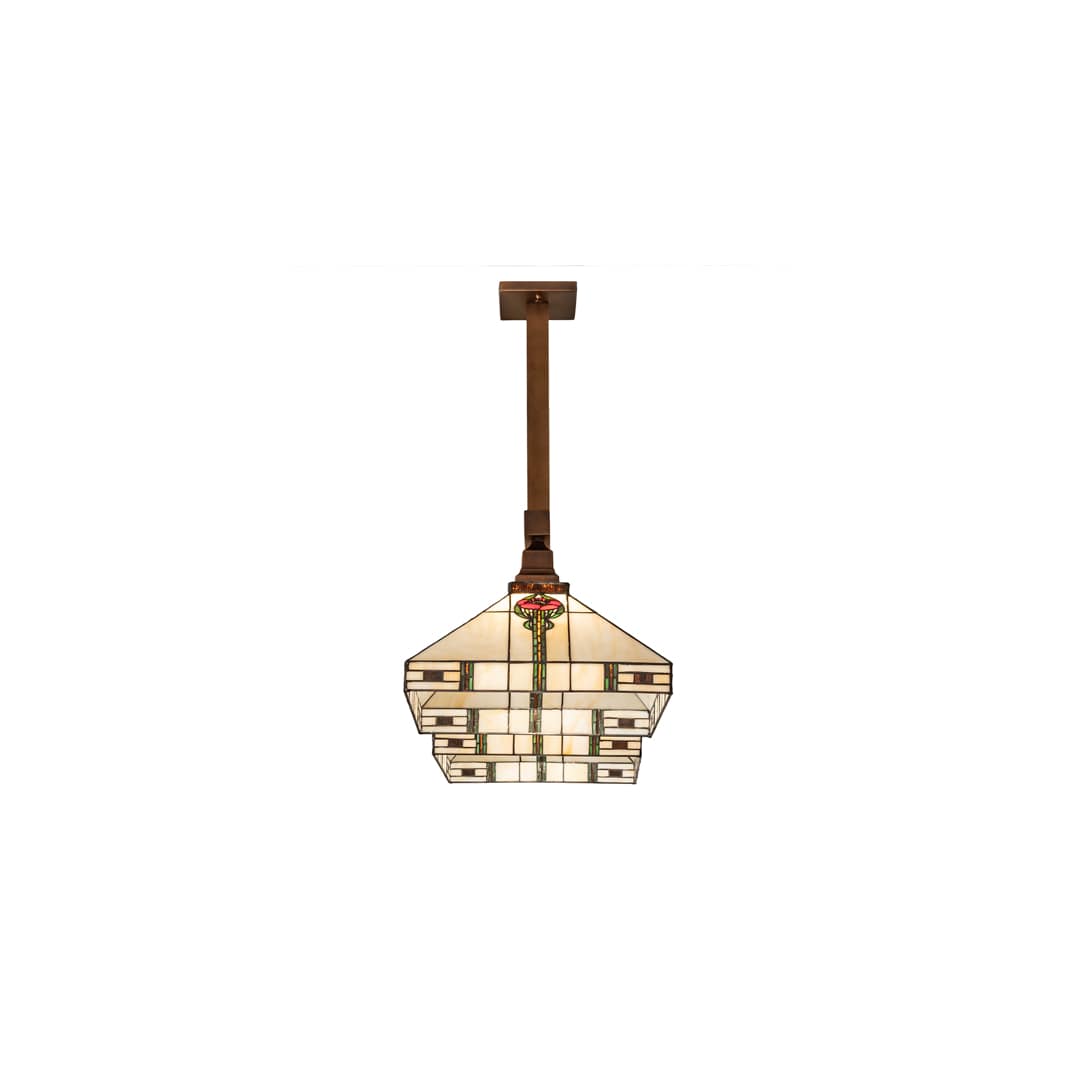 2 Light 39" Wide Linear Pendant