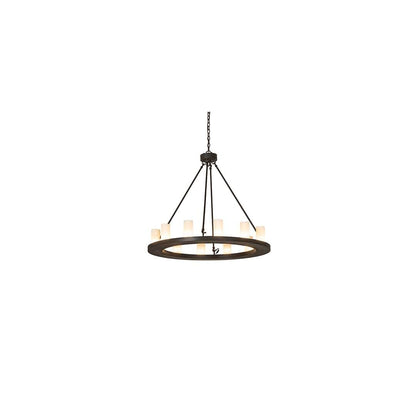 Loxley 12 Light 42" Wide Ring Chandelier