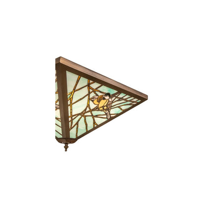 Backyard Friends 4 Light 12-1/2" Tall Semi-Flush Ceiling Fixture - Antique Copper Finish