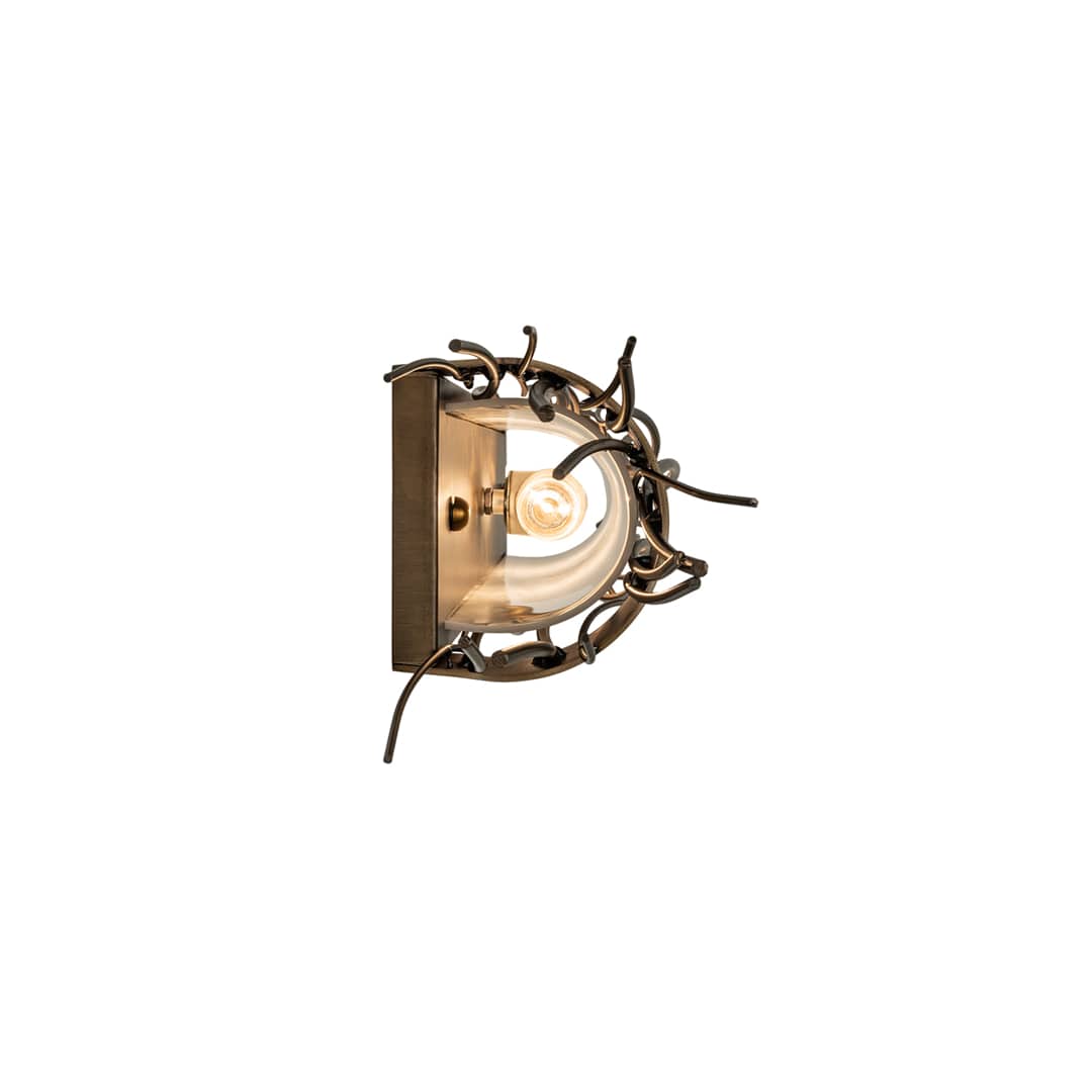 2 Light 5" Tall Wall Sconce