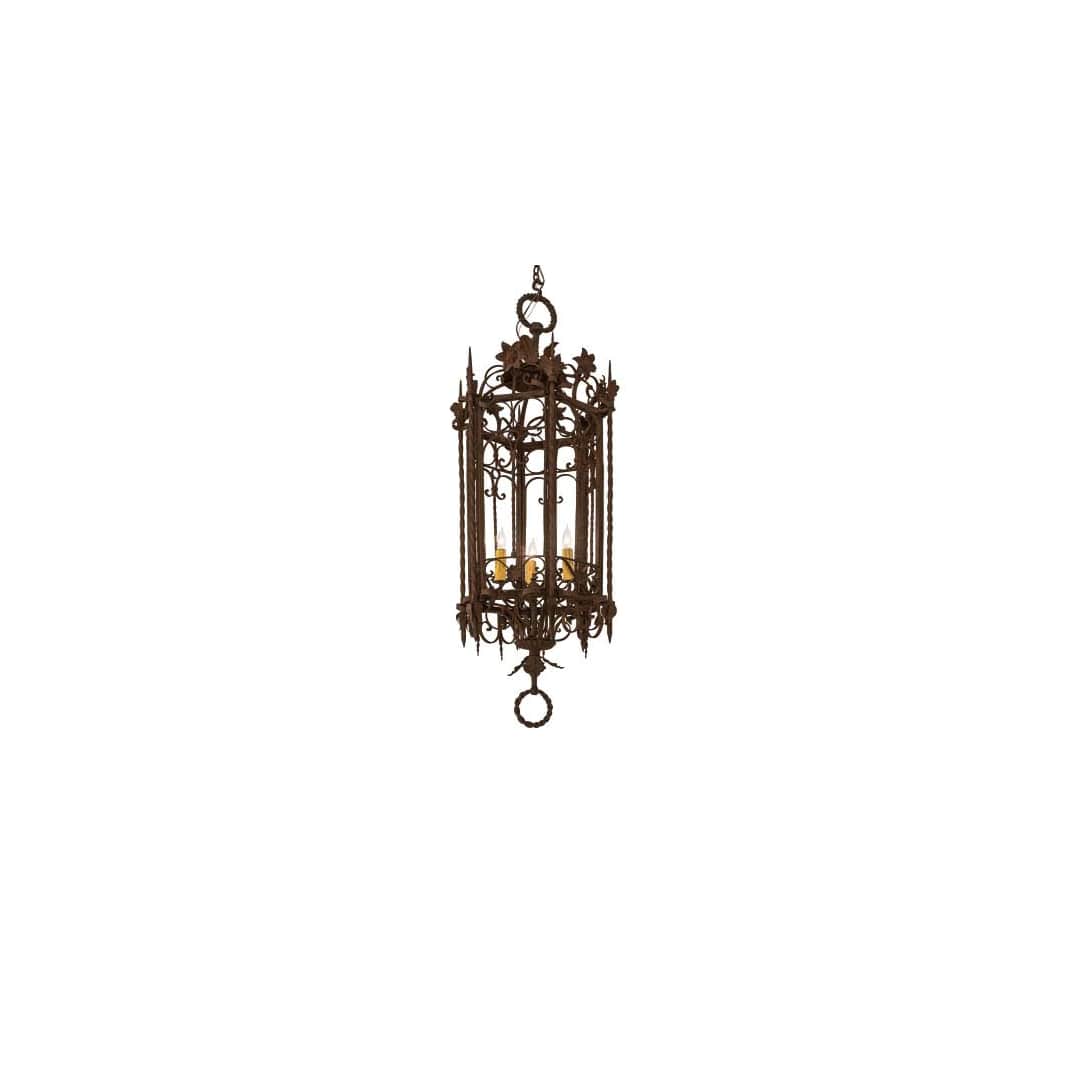 Gordes 3 Light 28" Wide Candle Style Chandelier