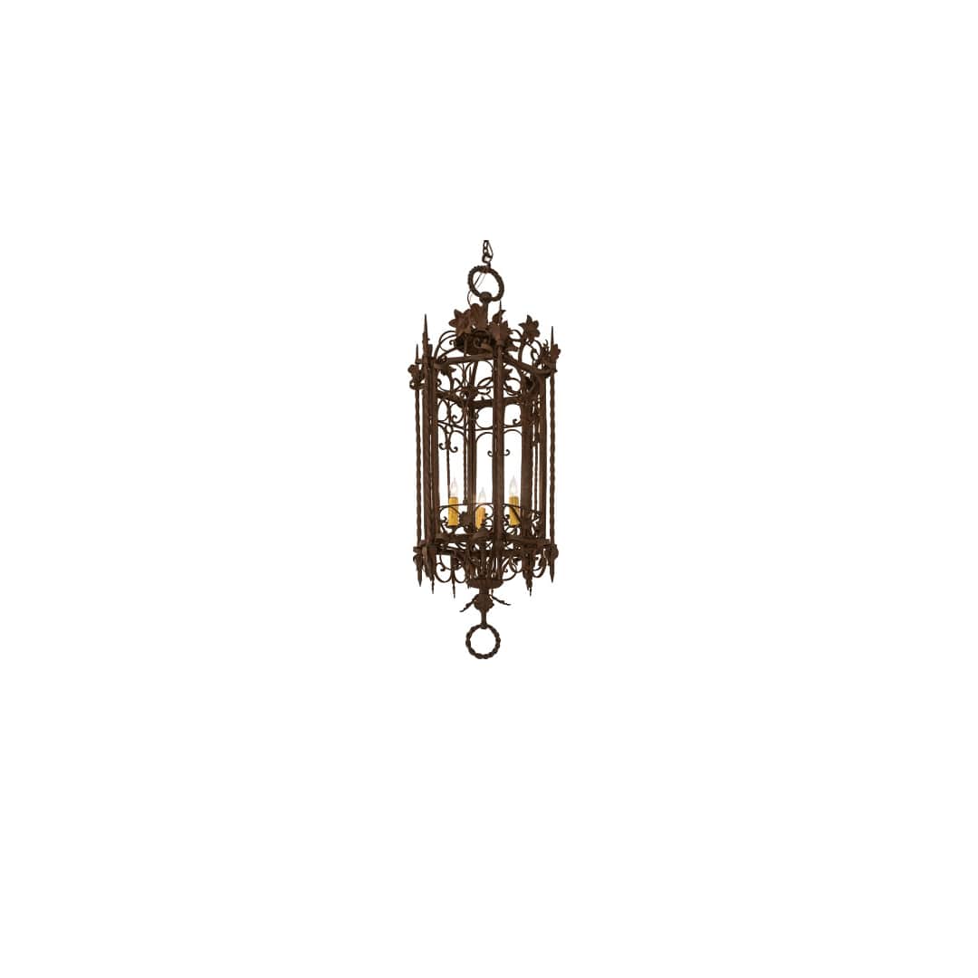 Gordes 3 Light 28" Wide Candle Style Chandelier