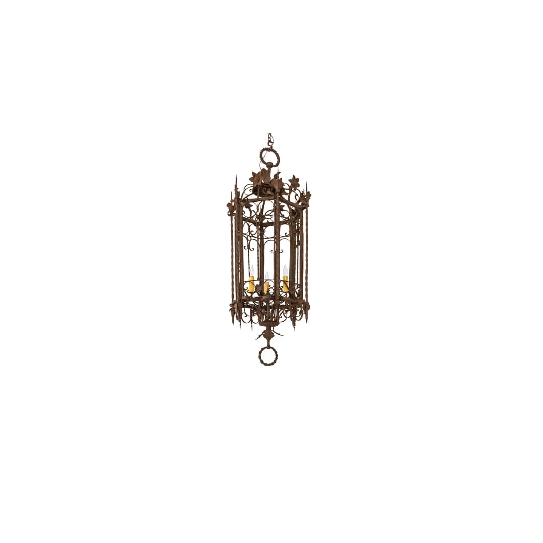 Gordes 3 Light 28" Wide Candle Style Chandelier