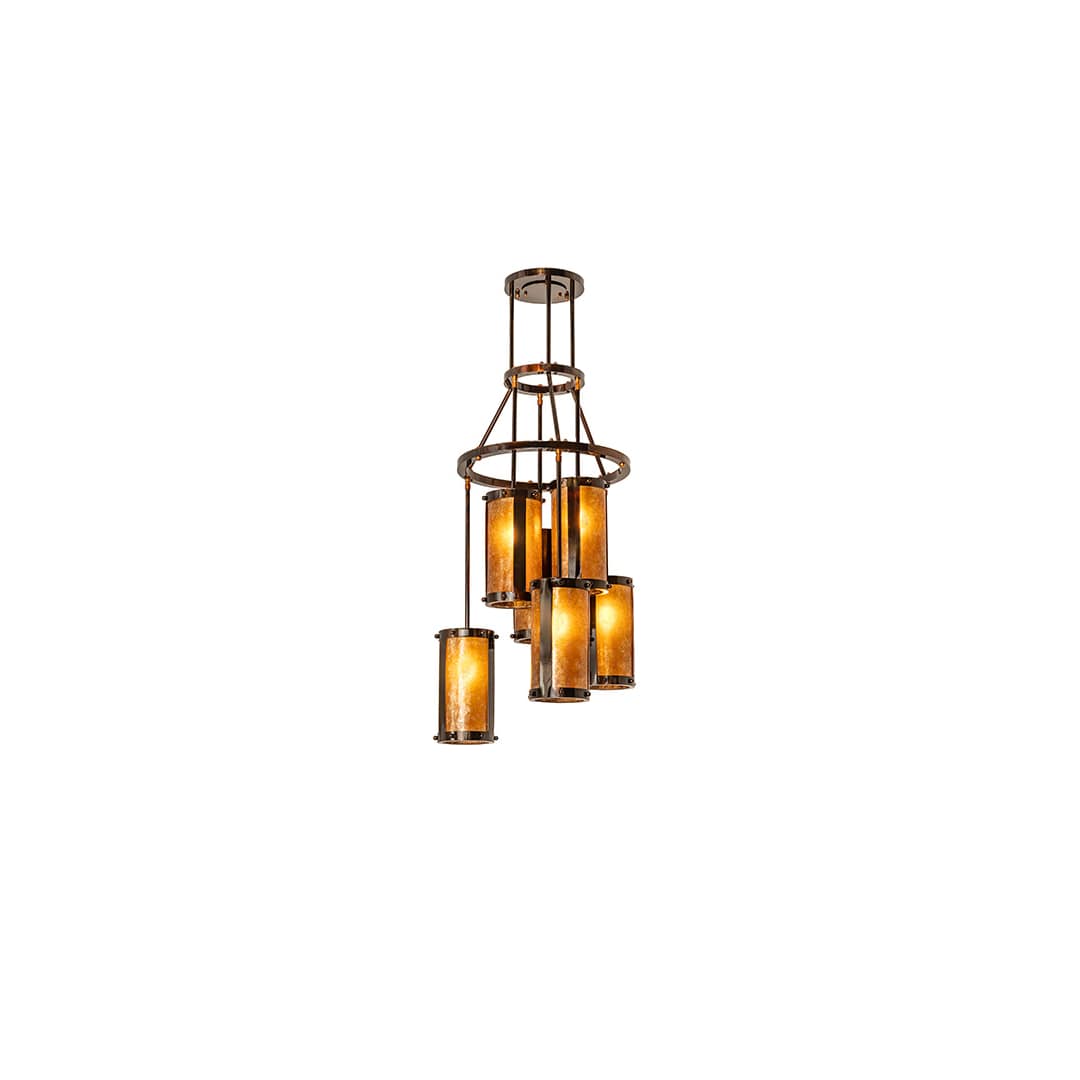 Cartier 6 Light 24" Wide Ring Chandelier