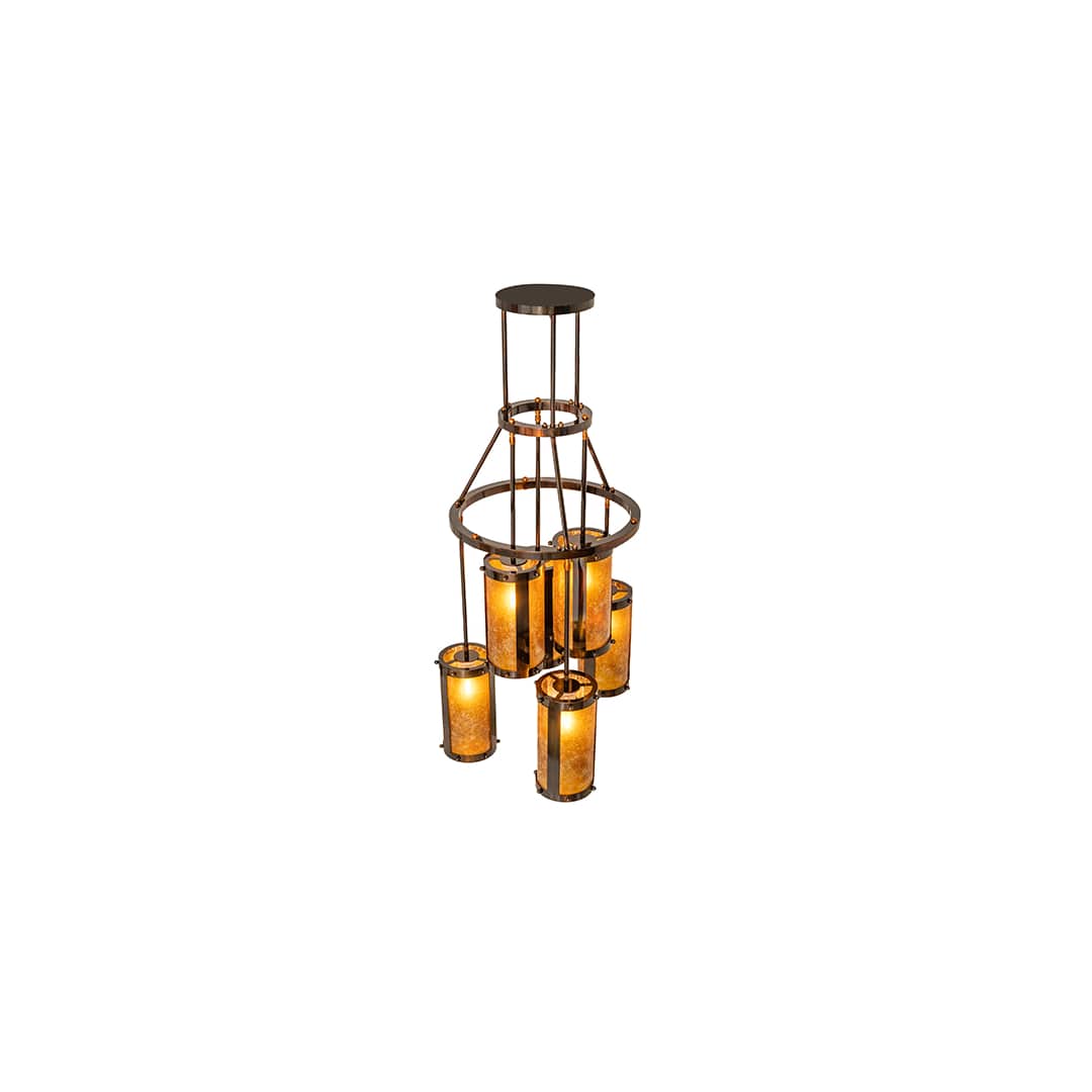 Cartier 6 Light 24" Wide Ring Chandelier