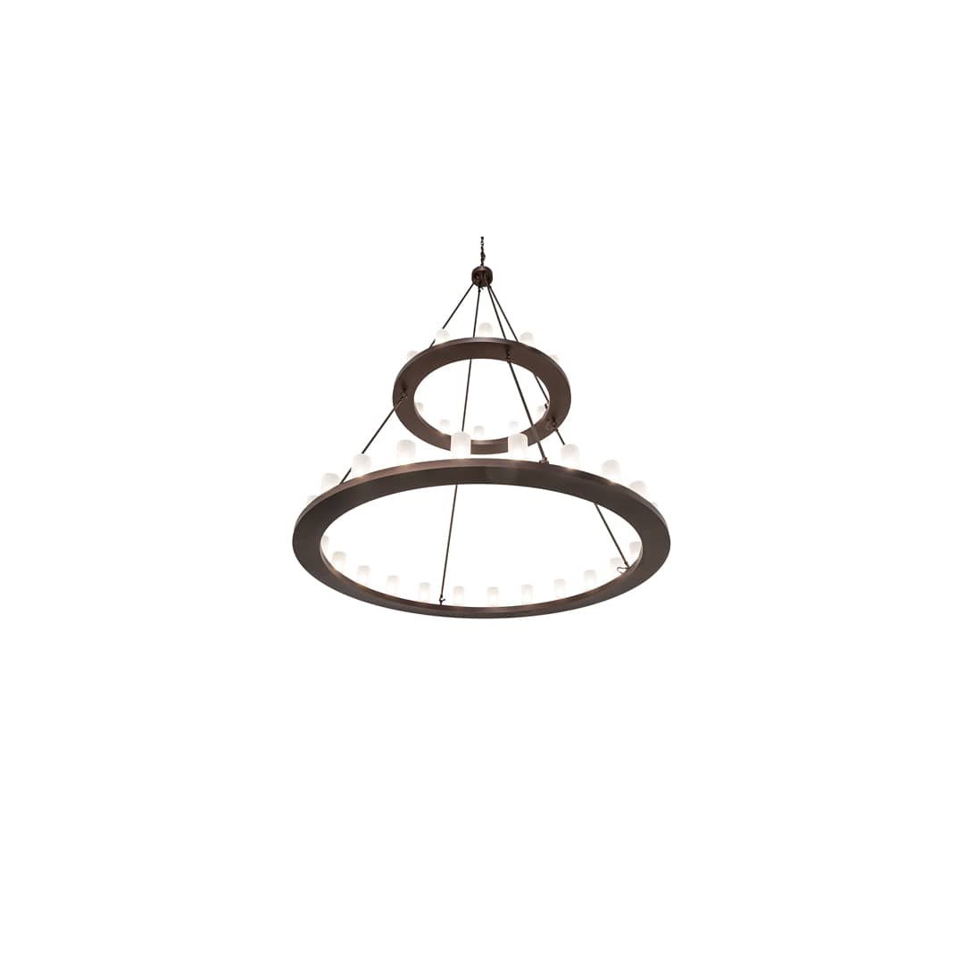 Loxley 36 Light 72" Wide Ring Chandelier