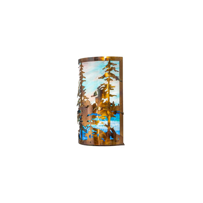 2 Light 18" Tall Wall Sconce