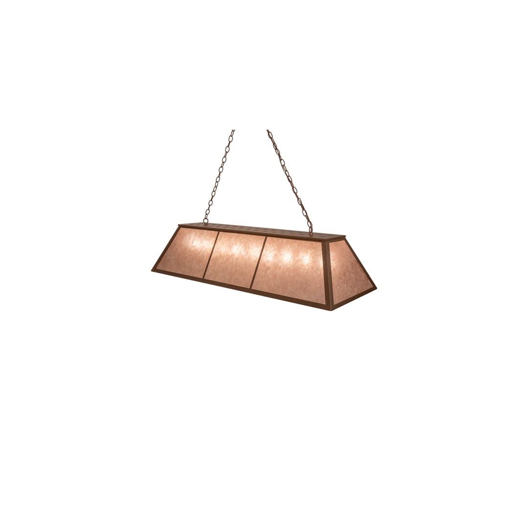 9 Light 60" Wide Linear Pendant
