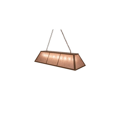9 Light 60" Wide Linear Pendant