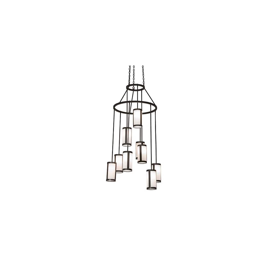 Cartier 9 Light 35" Wide Ring Chandelier