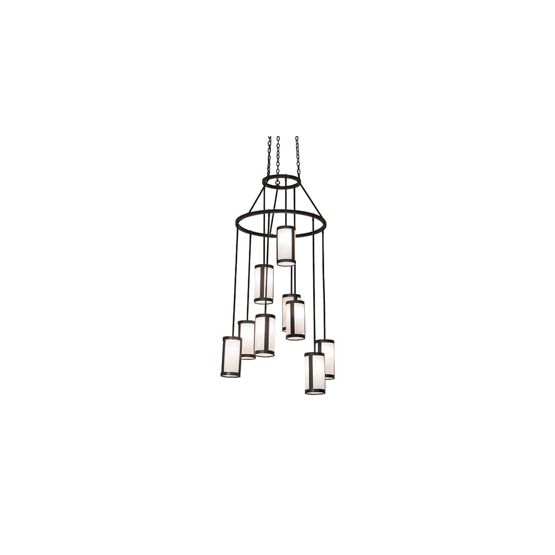 Cartier 9 Light 35" Wide Ring Chandelier