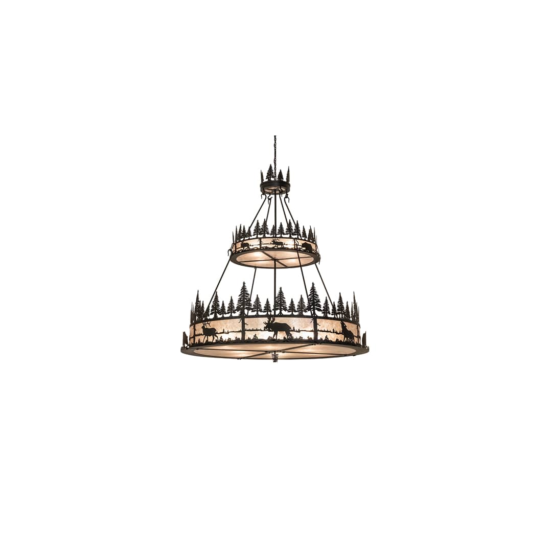12 Light 72" Wide Pendant