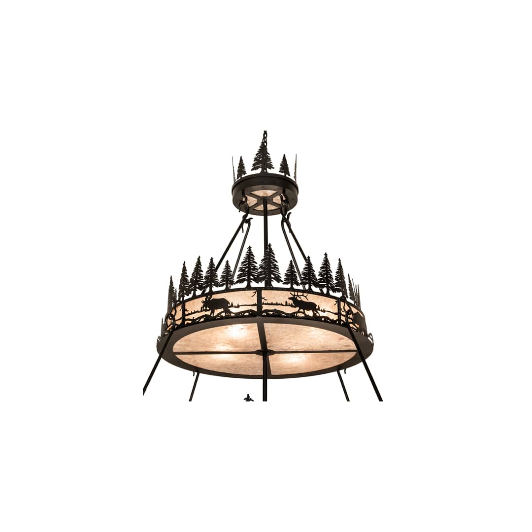 12 Light 72" Wide Pendant