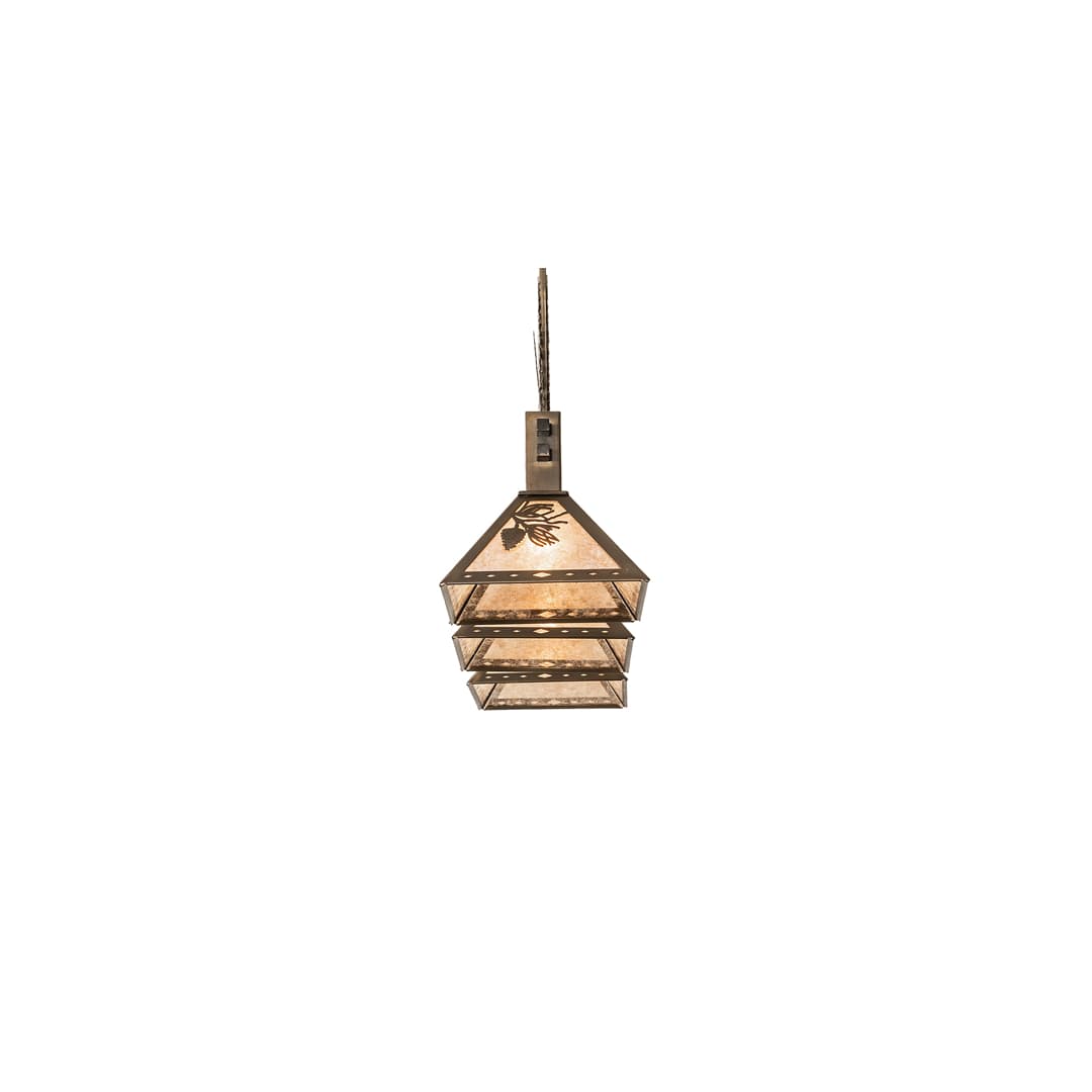 3 Light 45" Wide Linear Pendant