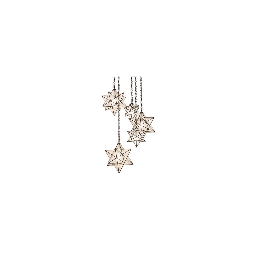 5 Light 38" Wide Multi Light Pendant