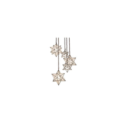 5 Light 38" Wide Multi Light Pendant