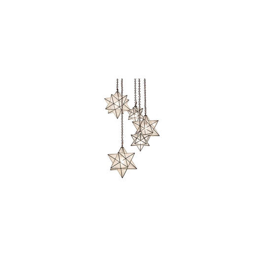 5 Light 38" Wide Multi Light Pendant