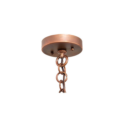4 Light 14" Wide Taper Candle Pendant