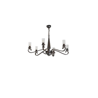 Muirfield 6 Light 42" Wide Chandelier