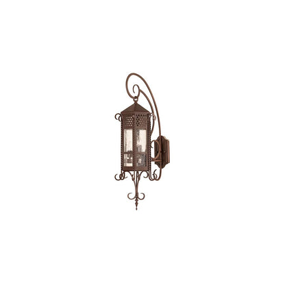 3 Light 36" Tall Wall Sconce
