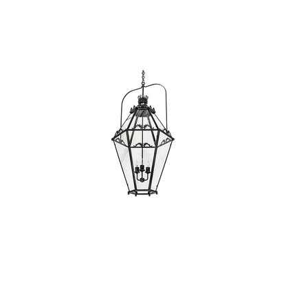 3 Light 26" Wide Taper Candle Pendant