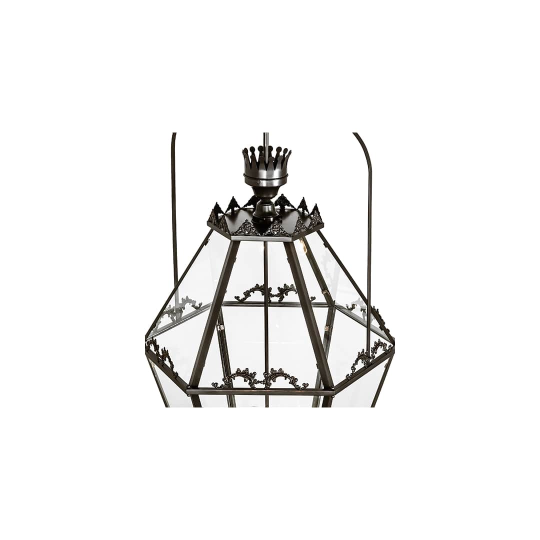 3 Light 26" Wide Taper Candle Pendant