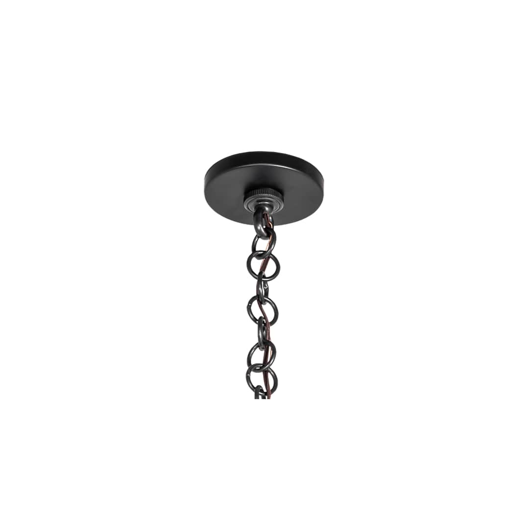 3 Light 26" Wide Taper Candle Pendant
