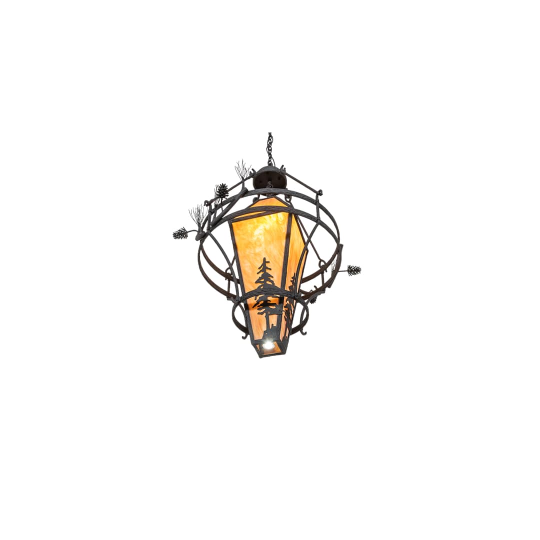 3 Light 36" Wide Pendant