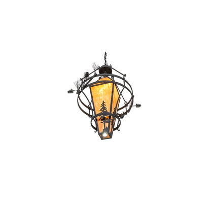 3 Light 36" Wide Pendant