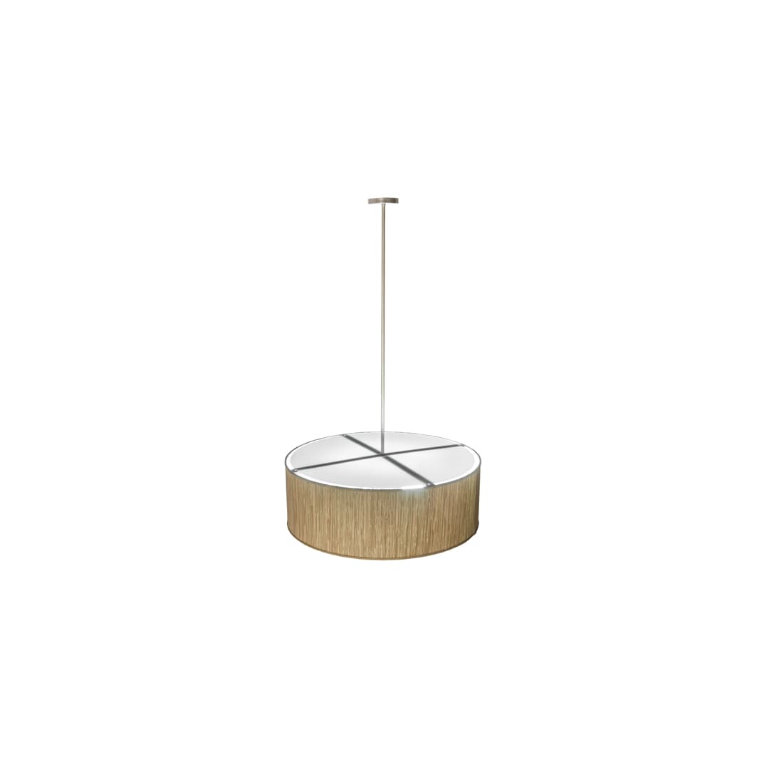 4 Light 42" Wide Pendant