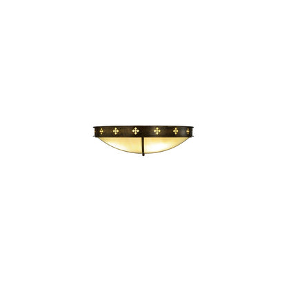 Byzantine 4 Light 36" Wide Flush Mount Bowl Ceiling Fixture