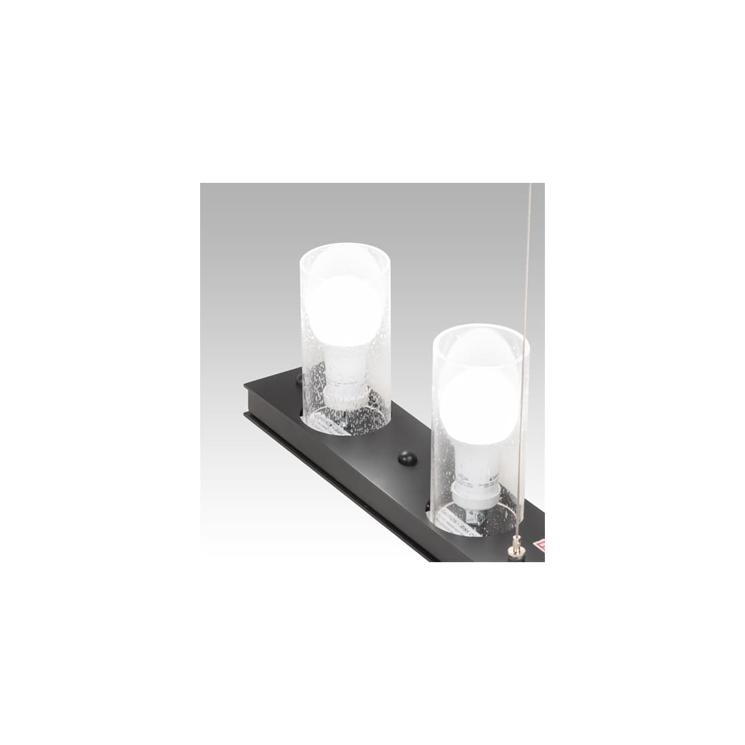 6 Light 44" Wide Linear Pendant
