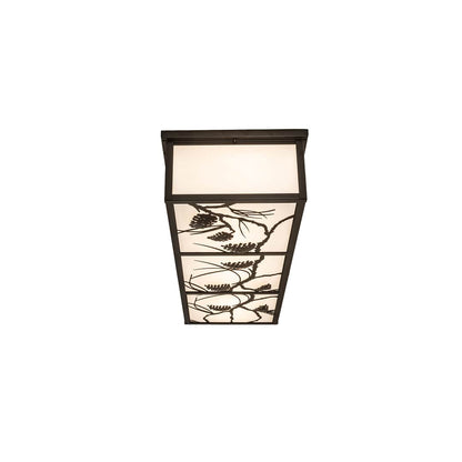 Mountain Pine 6 Light 50" Wide Flush Mount Ceiling Fixture