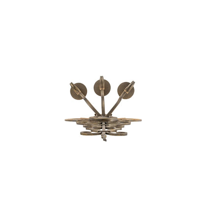 3 Light 36" Tall Wall Sconce