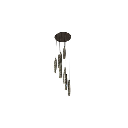 8 Light 48" Wide Multi Light Pendant