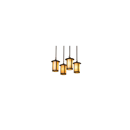 4 Light 28" Wide Multi Light Pendant
