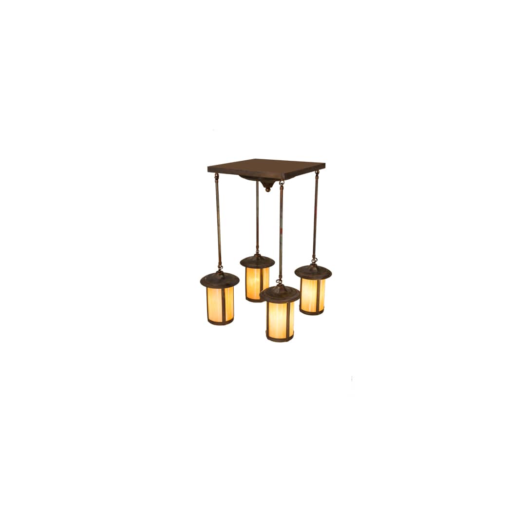 4 Light 28" Wide Multi Light Pendant