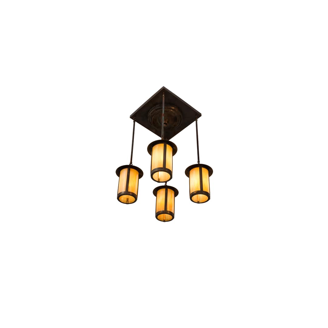 4 Light 28" Wide Multi Light Pendant