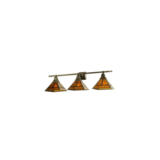 3 Light 12" Tall Wall Sconce