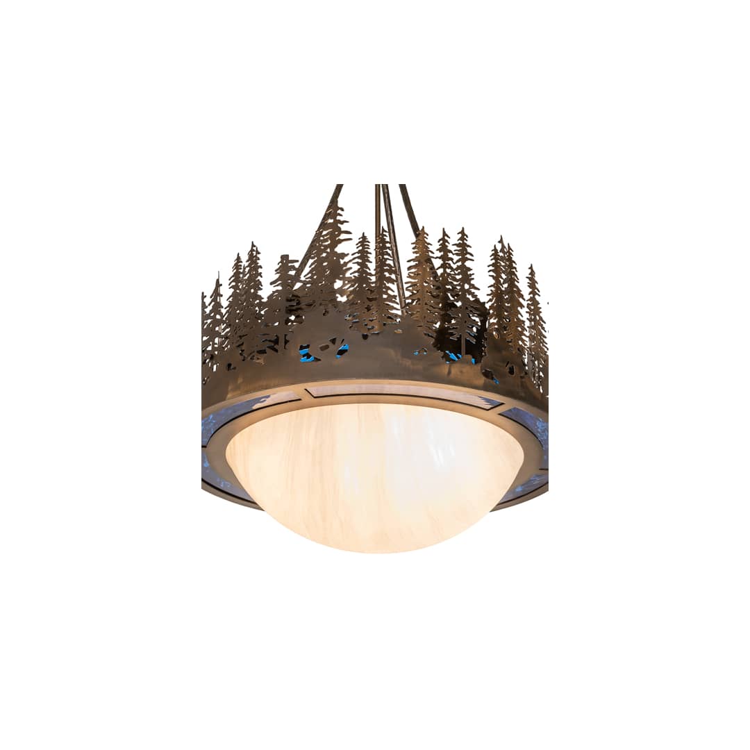 4 Light 26" Wide Pendant