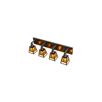 4 Light 10" Tall Wall Sconce