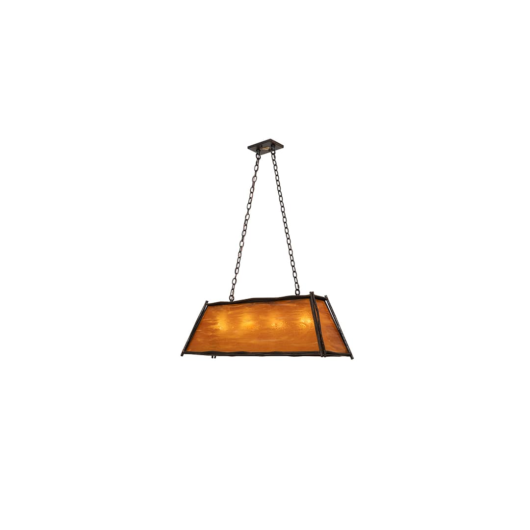 4 Light 42" Wide Linear Pendant