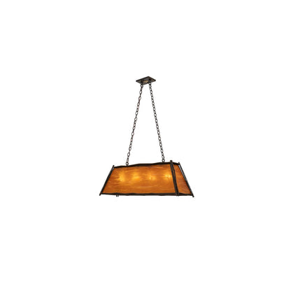 4 Light 42" Wide Linear Pendant