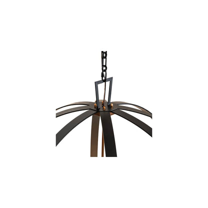 8 Light 42" Wide Taper Candle Pendant